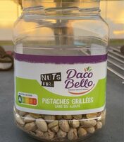 Pistaches grillées sans sel ajouté