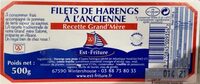 Filets de hareng a l'ancienne