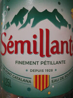 Eau Gazeuse Catalane Sémillante,