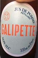 Jus de pomme pétillant
