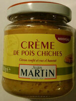 Crème de pois chiches