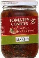 Tomates confites a l'ail et au persil