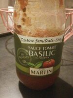 500G Sauce Tomate Basilic