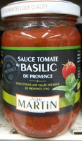 Sauce Tomate au Basilic de Provence