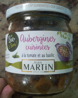 Aubergines cuisinées à la tomate et au basilic