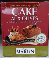 Préparation originale pour cake aux olives