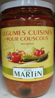 Légumes cuisinés pour couscous aux épices