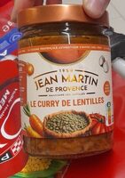 Le curry de lentilles