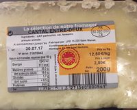 Cantal entre deux (30% MG)