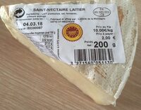Saint nectaire laitier
