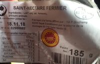 Saint nectaire fermier