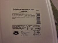 Salade de pomme de terre
