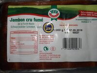 Jambon cru fumé