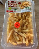 Frites fraiches precuites