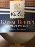 Gâteau Breton Fourrage Pruneau