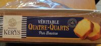 Véritable quatre-quarts pur beurre