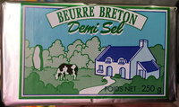 Beurre breton demi sel