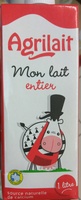 Lait entier UHT BBC sans OGM Bretagne