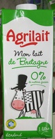 Lait écrémé UHT BBC sans OGM Bretagne