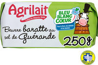 Beurre baratte Bleu Blanc Cœur 250g Sel de Guérande