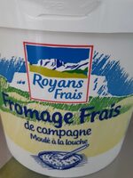 Fromage frais de campagne moulé à la louche