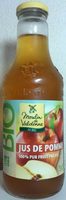 Pur jus pomme 100% pur fruit pressé
