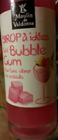 Sirop à idées goût bubble gum