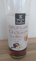 Sirop à idées châtaigne vanillée