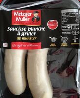 Saucisse blanche à griller au munster