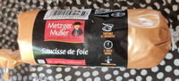 Saucisse de foie METZGER MULLER