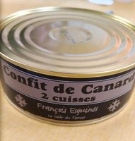 Confit de canard 2 cuisses