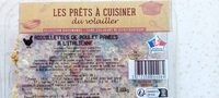 Aiguillettes de poulet panées à l'italienne
