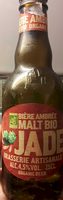 Bière ambrée malt Bio