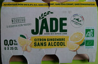 Bière bio Citron gingembre sans alcool