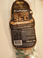 Saucisson sec noisettes
