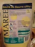 Sauce au beurre citron