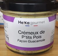 Crémeux de p'tits pois façon guacamole