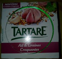 Tartare ail et graines croquantes