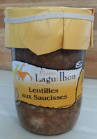 Lentilles aux saucisses PIERRE LAGUILHON