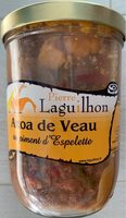 Axoa de veau au piment d'Espelette