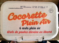 Cocorette Plein Air (x 6) calibre Gros (L)