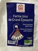 Farine bise de grand épeautre