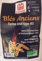 Farine bise type 80 blés anciens