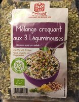 Mélange croquant aux 3 légumineuses