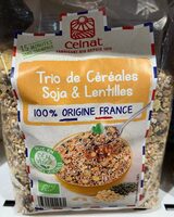 Trio de céréales Soja & Lentilles