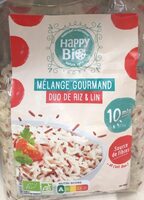 Melange gourmand duo de riz et lin