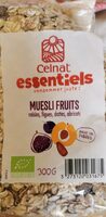Muesli fruits
