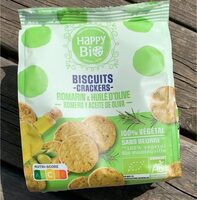 Crackers Romarin & Huile d’olive