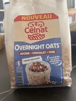 Overnight oats avoine chocolat noir