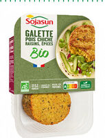 Galette pois chiche, raisins, épices BIO